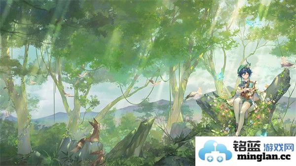 探幽《原神》之莲蓬采集密地，纵览璃月与稻妻两地风情