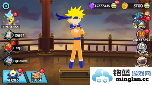 火柴人忍者大战无限金币无限金券版官方直版_火柴人忍者大战无限金币无限金券版免费下载2.5