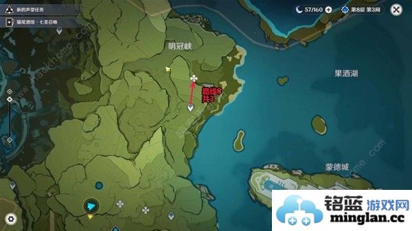 原神新版小灯草采集路线图最新小灯草速刷路线一览