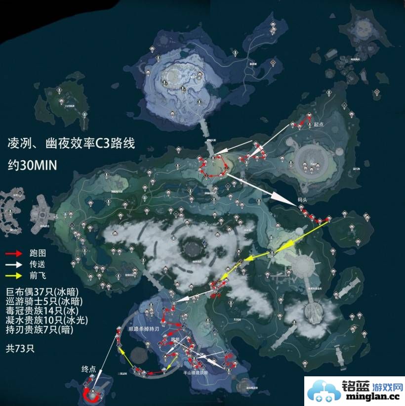 《鸣潮2.0黎那汐塔新声骸刷取路线详解，让你畅游其中，乐无穷》