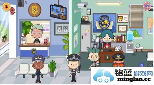 迷你校园警察模拟截图3