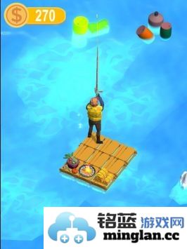 海上木筏钓鱼截图1