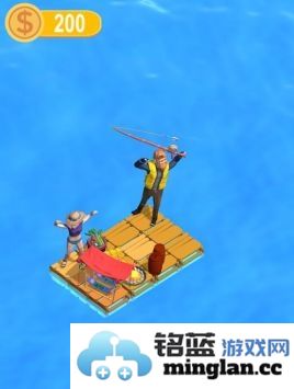 海上木筏钓鱼截图2