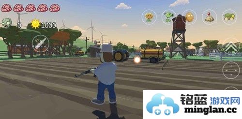 植物大战僵尸戴夫有枪无限子弹版截图2