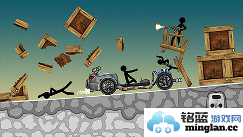 火柴人飙车破解版截图4