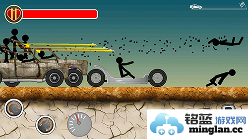 火柴人飙车破解版截图3