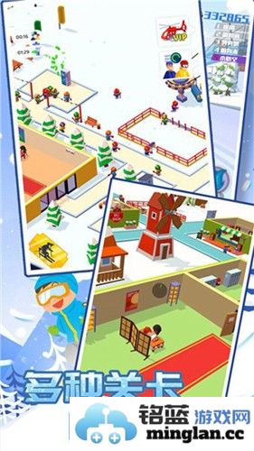 酷跑雪地小镇截图2