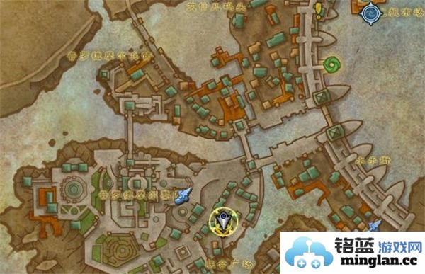 魔兽世界玩具救援行动中肯希的具体位置在哪儿