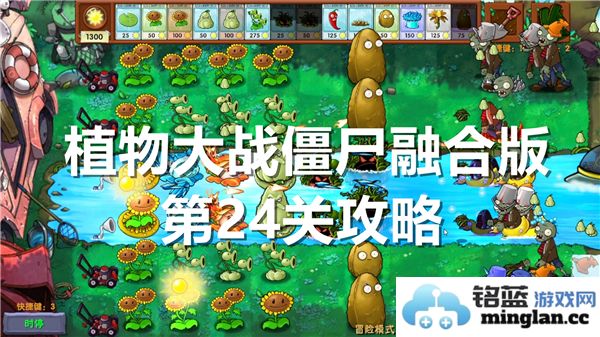 植物大战僵尸融合版第24关过关攻略分享，助你轻松闯关无忧