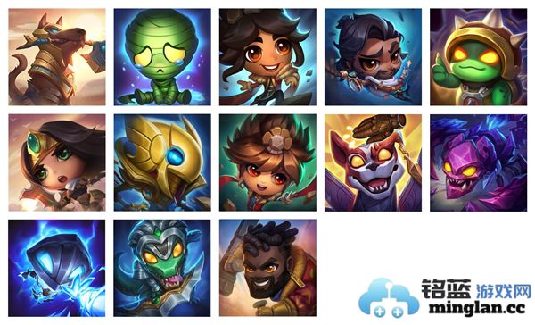 2024年LOL神秘Q版图标大全，看看有哪些新鲜款式引人注目