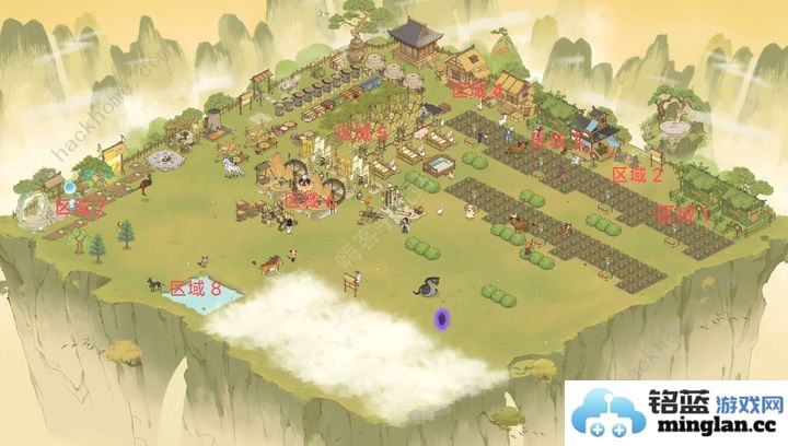 仙山小农效率布局推荐高效区域布局一览