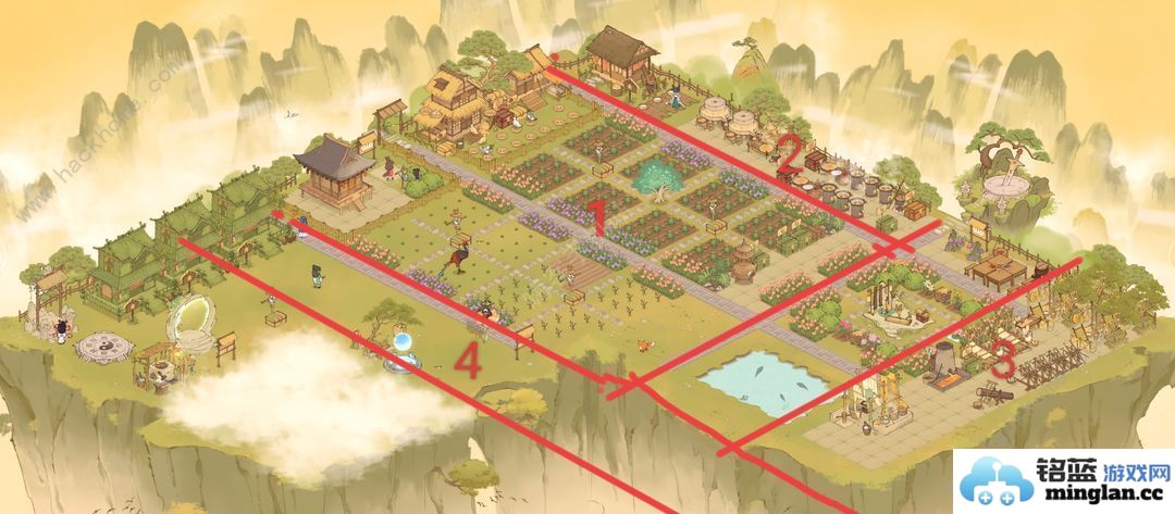 仙山小农效率布局推荐高效区域布局一览