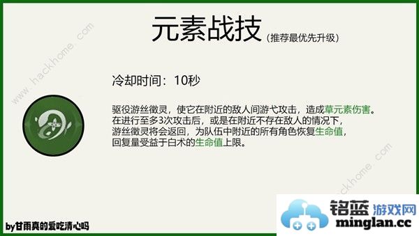 原神4.6白术培养攻略4.6白术出装配队搭配推荐