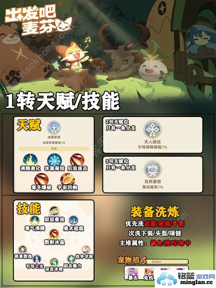 出发吧麦芬学者0_2转攻略学者转职技能天赋搭配推荐