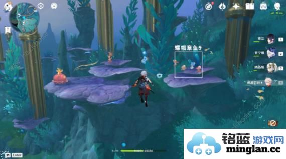 原神旧日之海10个螺帽章鱼解谜攻略旧日之海10个螺帽章鱼在哪