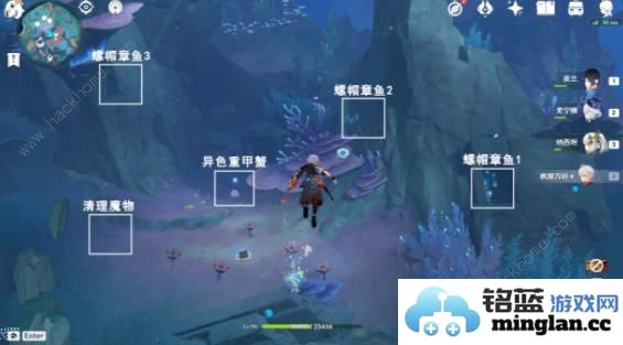 原神旧日之海10个螺帽章鱼解谜攻略旧日之海10个螺帽章鱼在哪