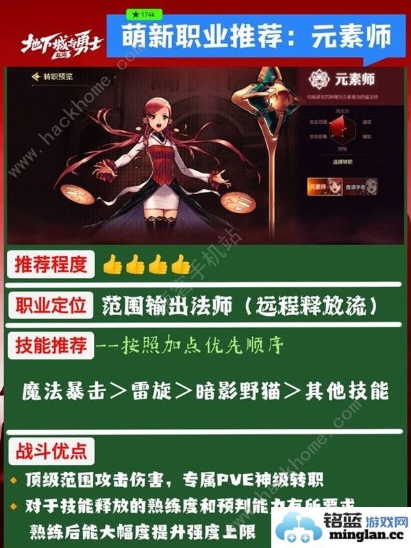 地下城与勇士起源转职推荐新手最佳转职一览