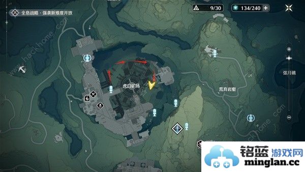 鸣潮辉萤石采集路线图大全辉萤石快速获得攻略