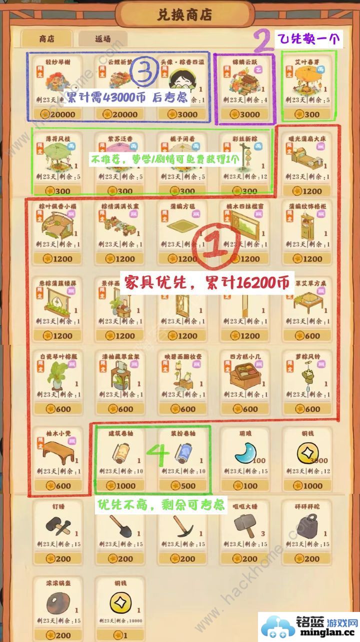 桃源深处有人家萝学二三事换什么好萝学二三事商店兑换推荐