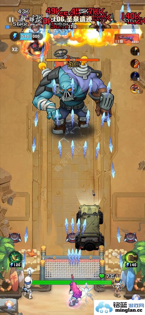 向僵尸开炮旋风加农燃烧风百怎么搭配宝石旋风加农燃烧风百配装攻略