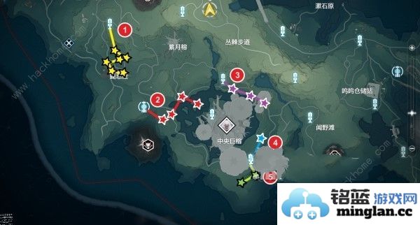 鸣潮云芝采集路线位置大全吟霖突破材料收集图一览