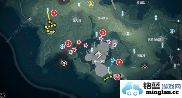 鸣潮云芝采集路线位置大全吟霖突破材料收集图一览